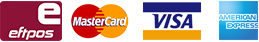 accepted payments credit card, eftpos